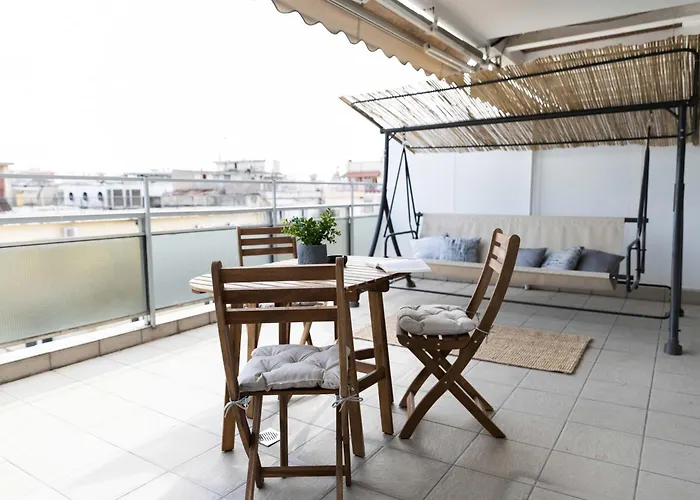 Sunset Sky Lounge - Chic Penthouse In Appartamento