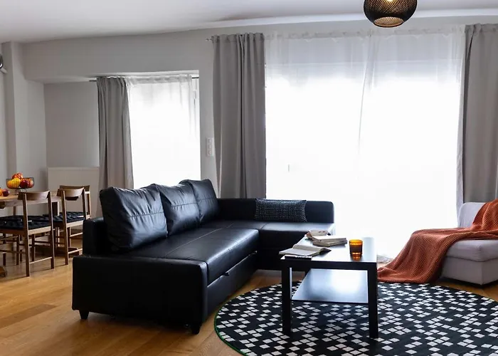 Apartament Sunset Sky Lounge - Chic Penthouse In Saloniki